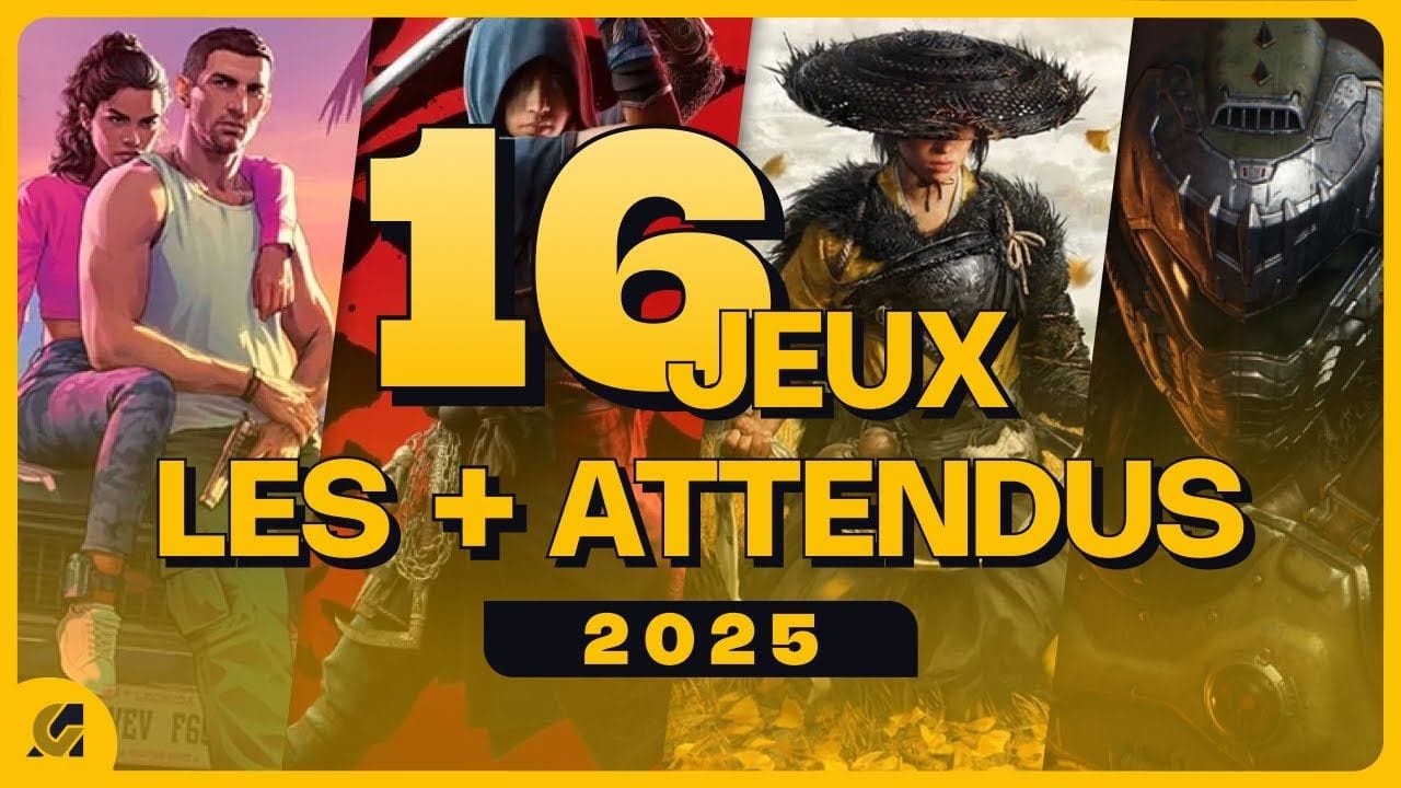 Les 16 plus GROS jeux de 2025 ! Les titres à ne PAS manquer cette année ✨