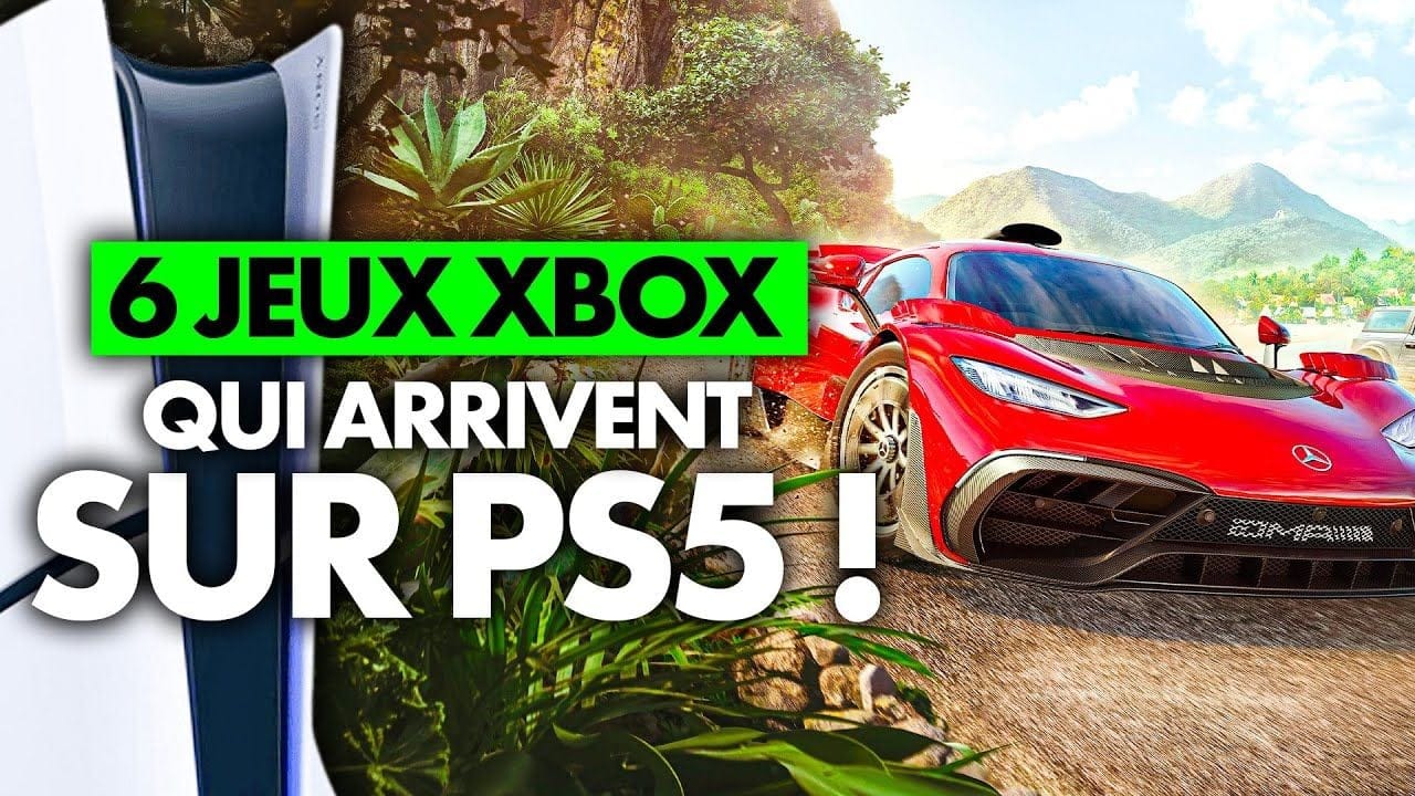 PS5 : Les 6 NOUVEAUX JEUX XBOX qui débarquent sur ta PlayStation 5 ! 💥