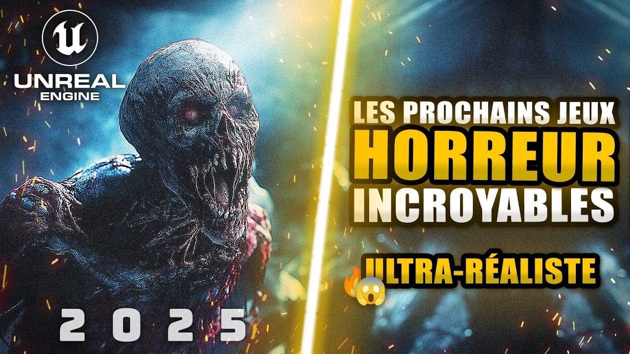 Les 17 Prochains JEUX D'HORREUR Incroyables sous UNREAL ENGINE 5 en 2025 ! 💀🔥