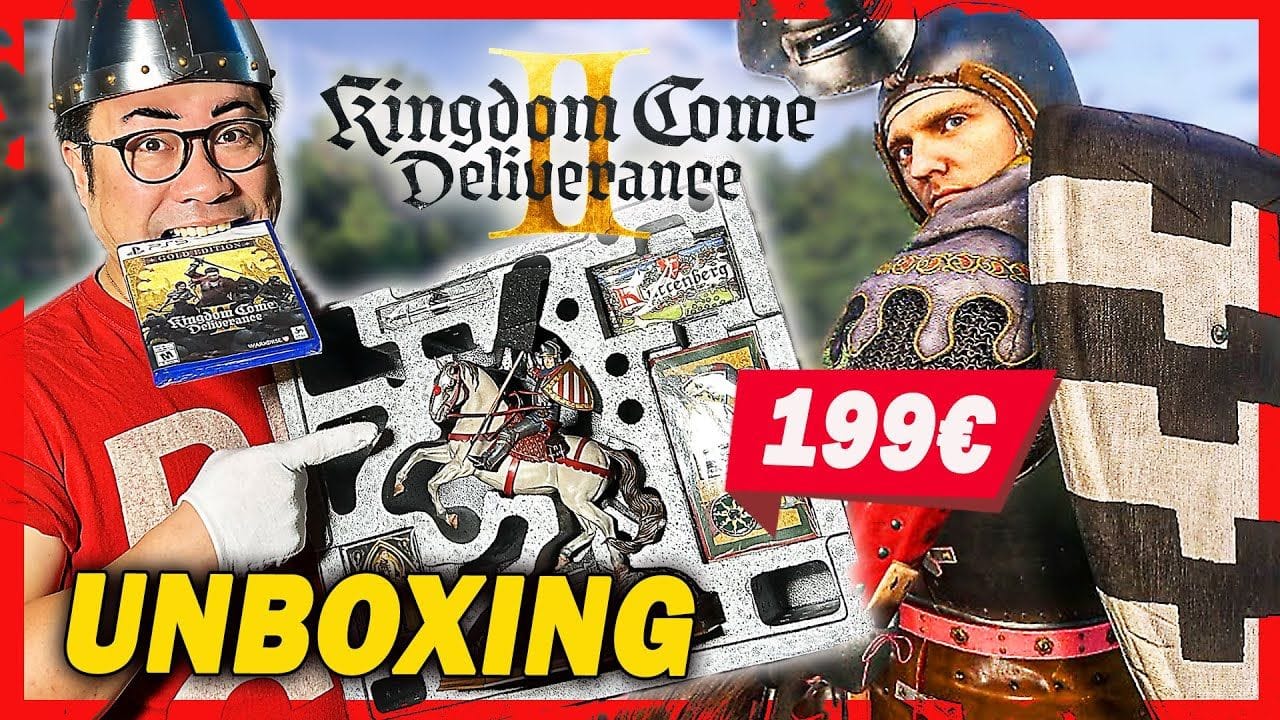 Kingdom Come Deliverance 2 : Mon Unboxing du COLLECTOR avec la Statue de Henry !