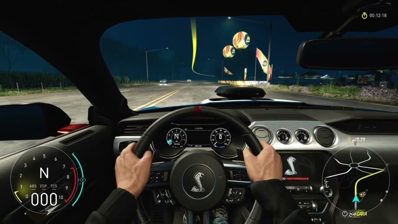 The crew Motorfest PS4 SLIM Gameplay لعبة