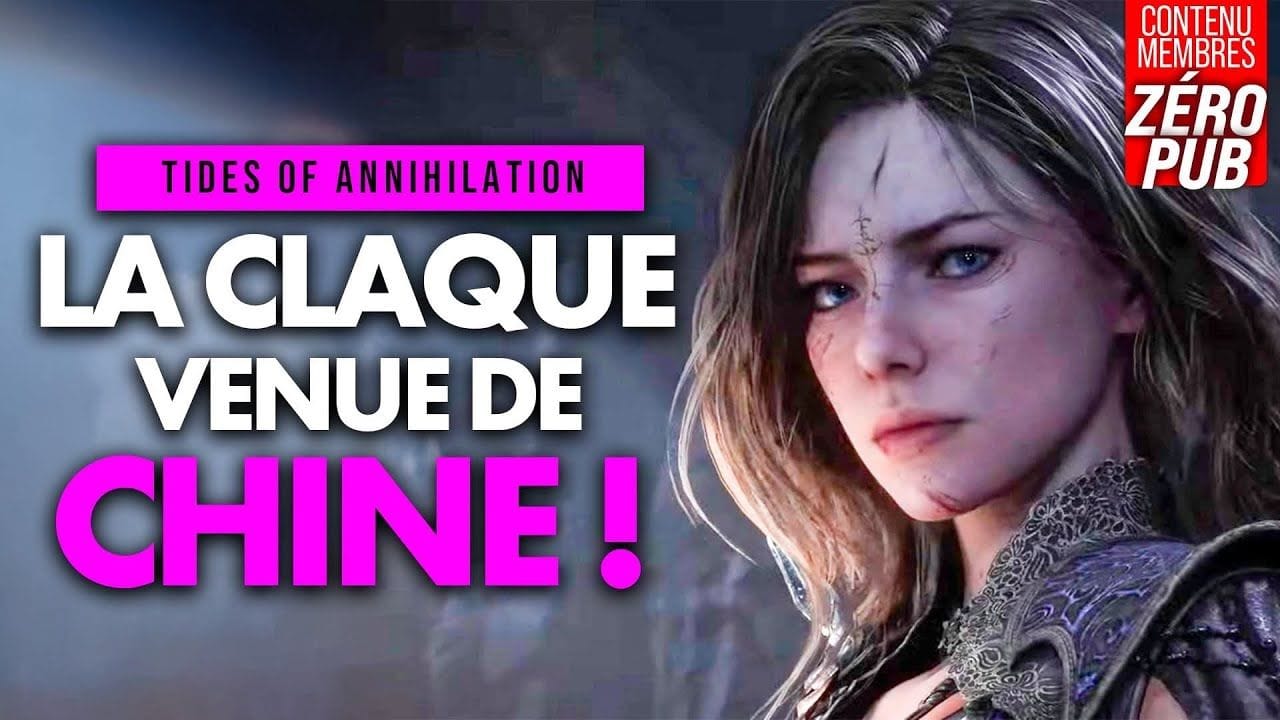 Tides of Annihilation : TOUT SAVOIR sur la nouvelle CLAQUE venue de CHINE 🔥 (Gameplay et Infos)