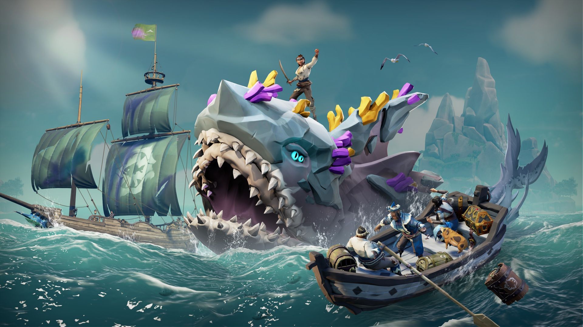Sea of Thieves s'enrichit de nombreux nouveaux contenus cette semaine