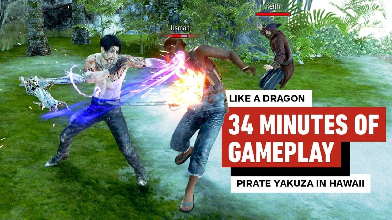 Like a Dragon: Pirate Yakuza in Hawaii - First 34 Minutes of Gameplay