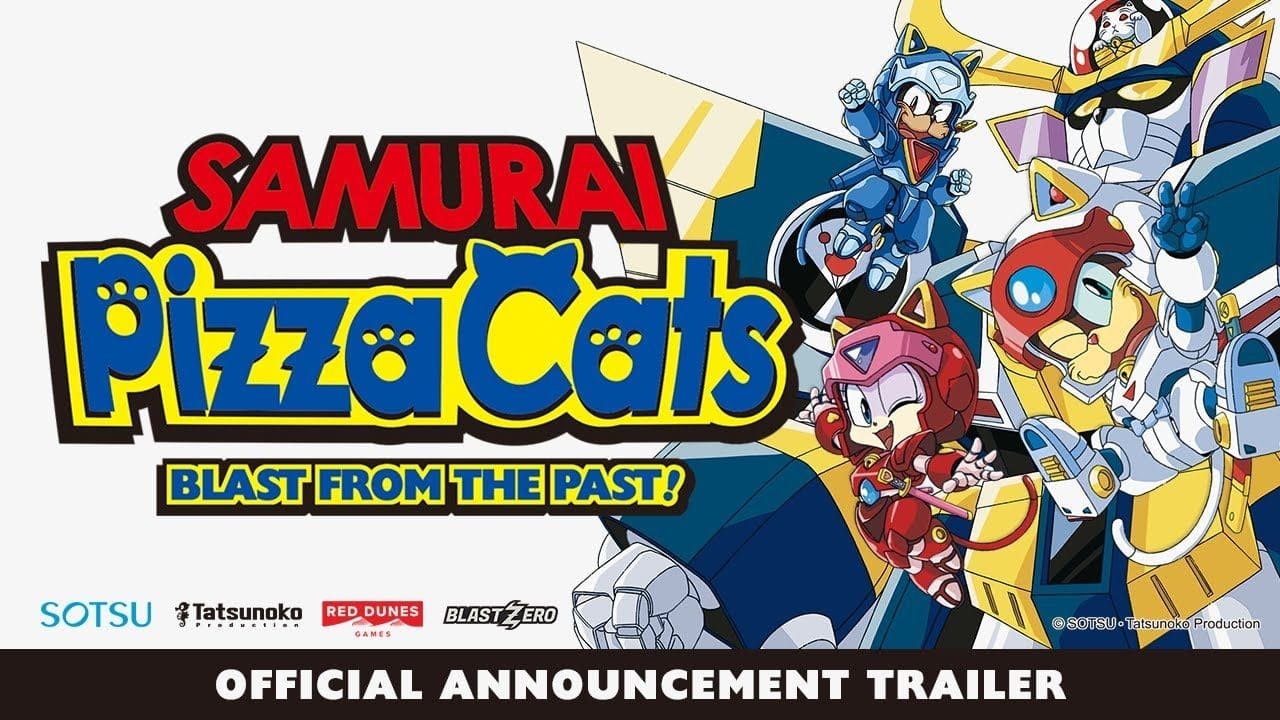 Les Samouraï Pizza Cats reviennent dans un action-RPG en 2D sur toutes les consoles