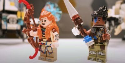 LEGO Horizon Adventures : le set avec Aloy et Varl contre Testudien et Dents de scie se dévoile un peu plus en vidéo