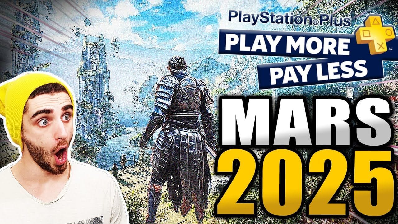 Les JEUX GRATUITS Du PS+ de MARS 2025 🔥 De PIRE en PIRE ? (PS5 et PS4)