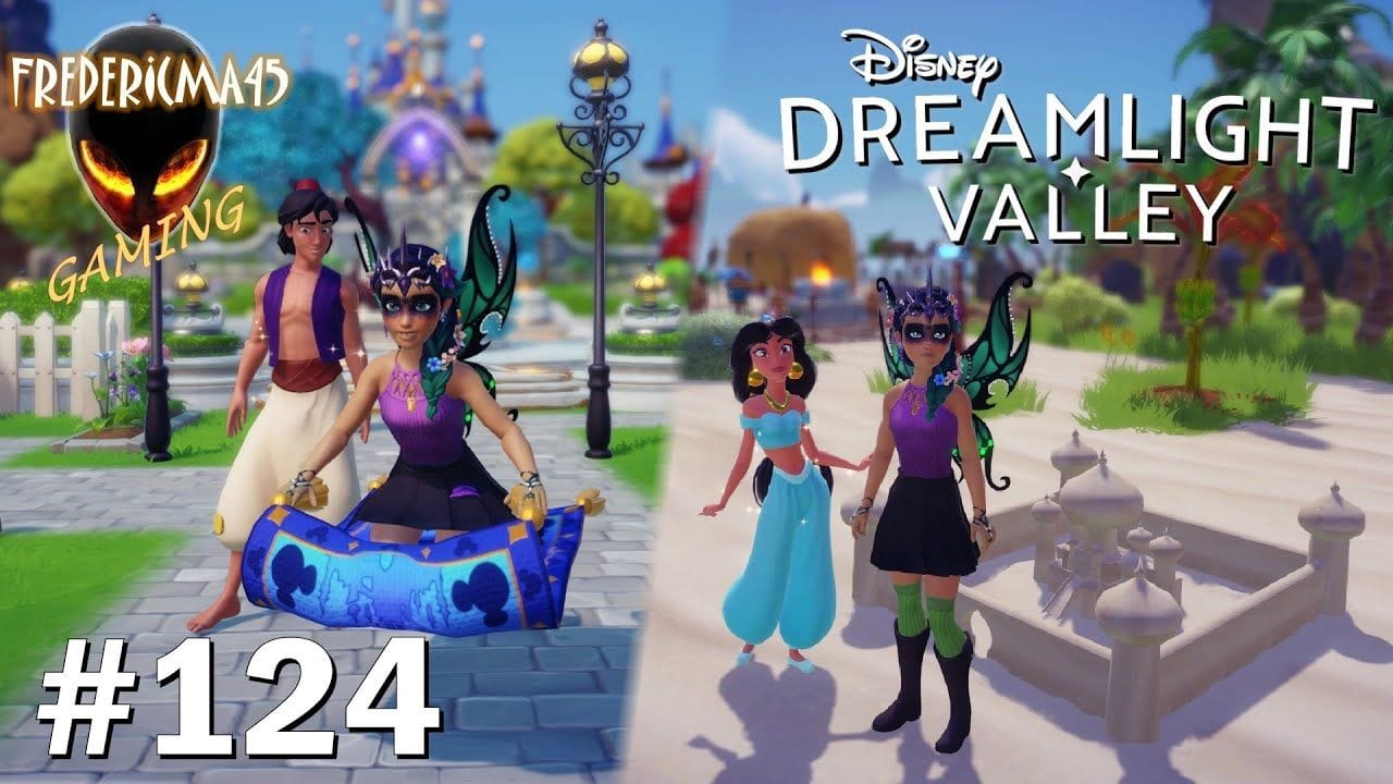 Disney Dreamlight Valley [FR] JASMINE & ALADDIN Apporte ton Tapis & Une Compétition Sablonneuse #124