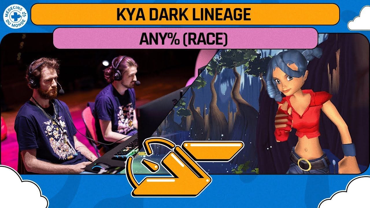 Kya Dark Lineage en Any% (Race) par Kourotophy 38:52.6 en et Redshooter en 36:41.1 | SPEEDONS 2025
