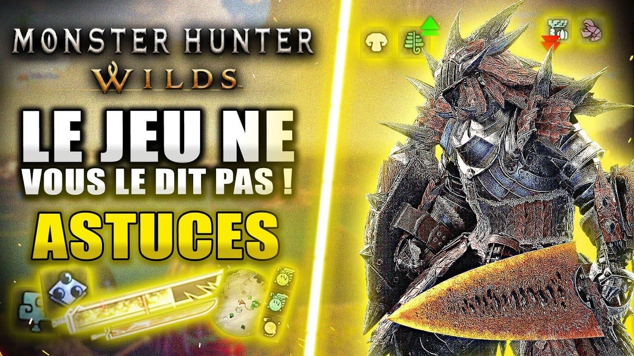 Monster Hunter Wilds : 15 Astuces à SAVOIR avant de Jouer ! (LE JEU NE LE DIT PAS) 🔥