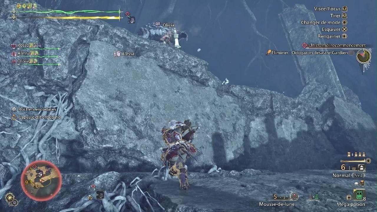 Monster Hunter Wilds - Boss Odogaron désastre gardien