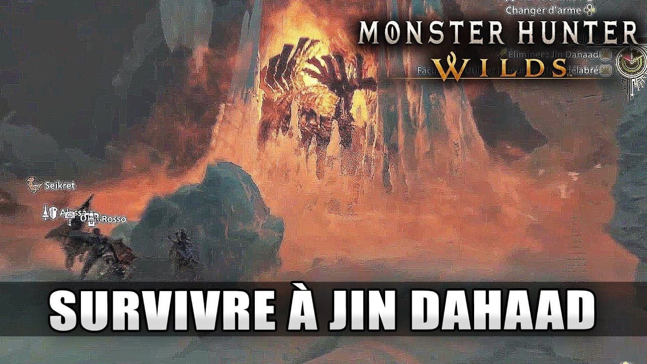 Monster Hunter Wilds : Comment SURVIVRE à la SUPER ATTAQUE de Jin Dahaad ! (Boss)