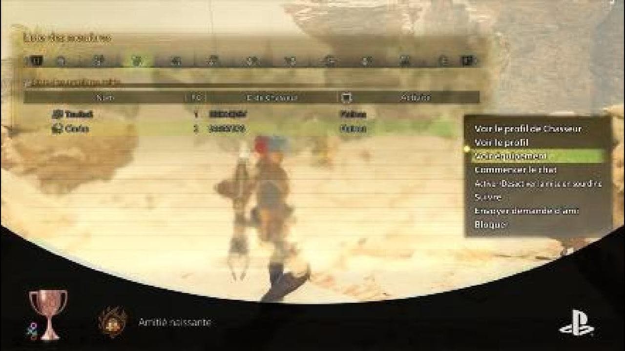 Monster Hunter Wilds Guide/Trophée Amitié naissante