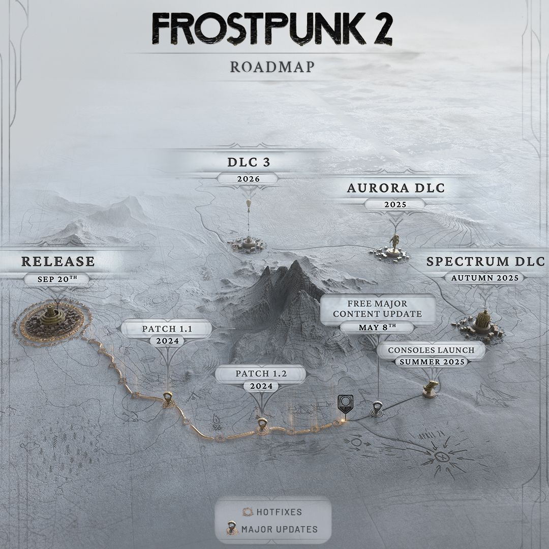 Frostpunk 2 est lancé pour la PlayStation 5 et la Xbox Series S/X cet été.