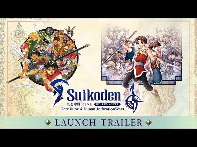 Suikoden I & II HD Remaster: Gate Rune and Dunan Unification Wars est maintenant disponible