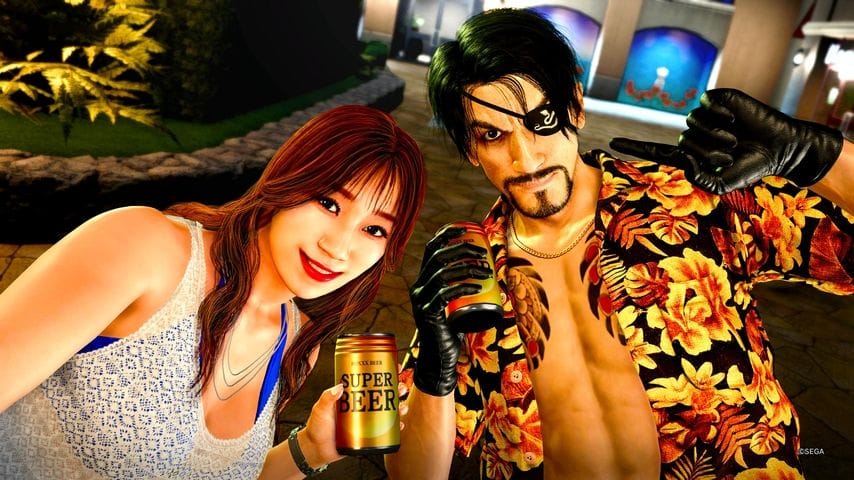 Test : Majima dépasse les borgnes dans Like a Dragon : Pirate Yakuza in Hawaii