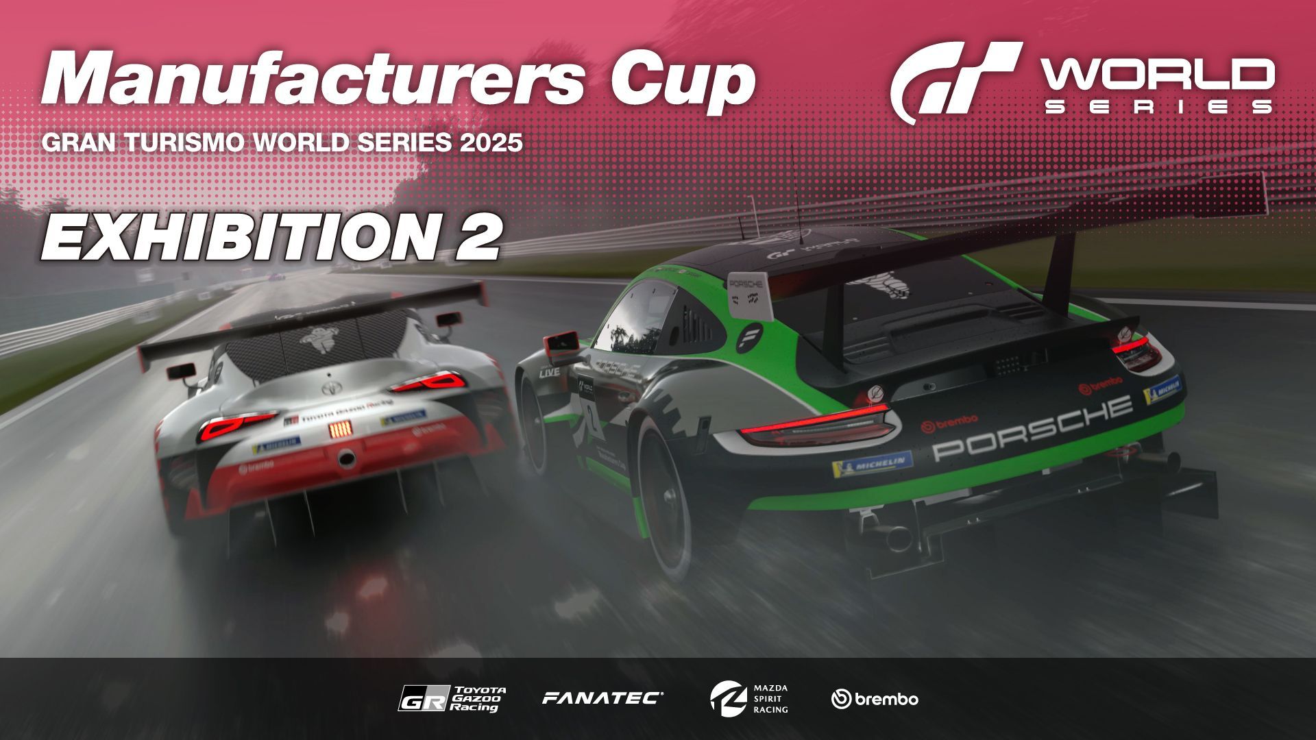 Ouverture de l'événement Gran Turismo World Series 2025 - Exhibition 2 - Manufacturers Cup - Mode Sport - Gran Turismo 7 - gran-turismo.com