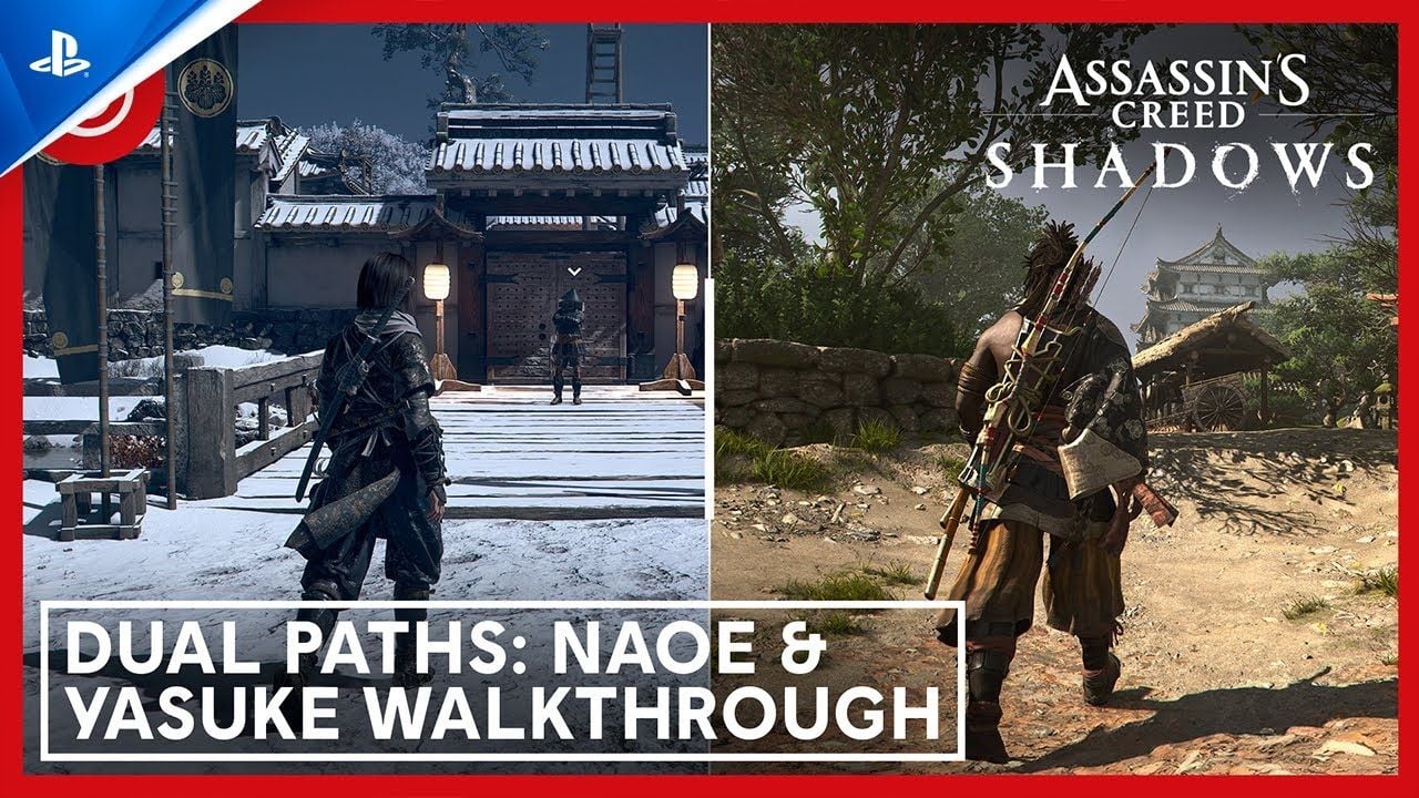 Assassin's Creed Shadows détaille ses modes sur PS5 Pro et dévoile 20 minutes de gameplay avec Naoe et Yasuke