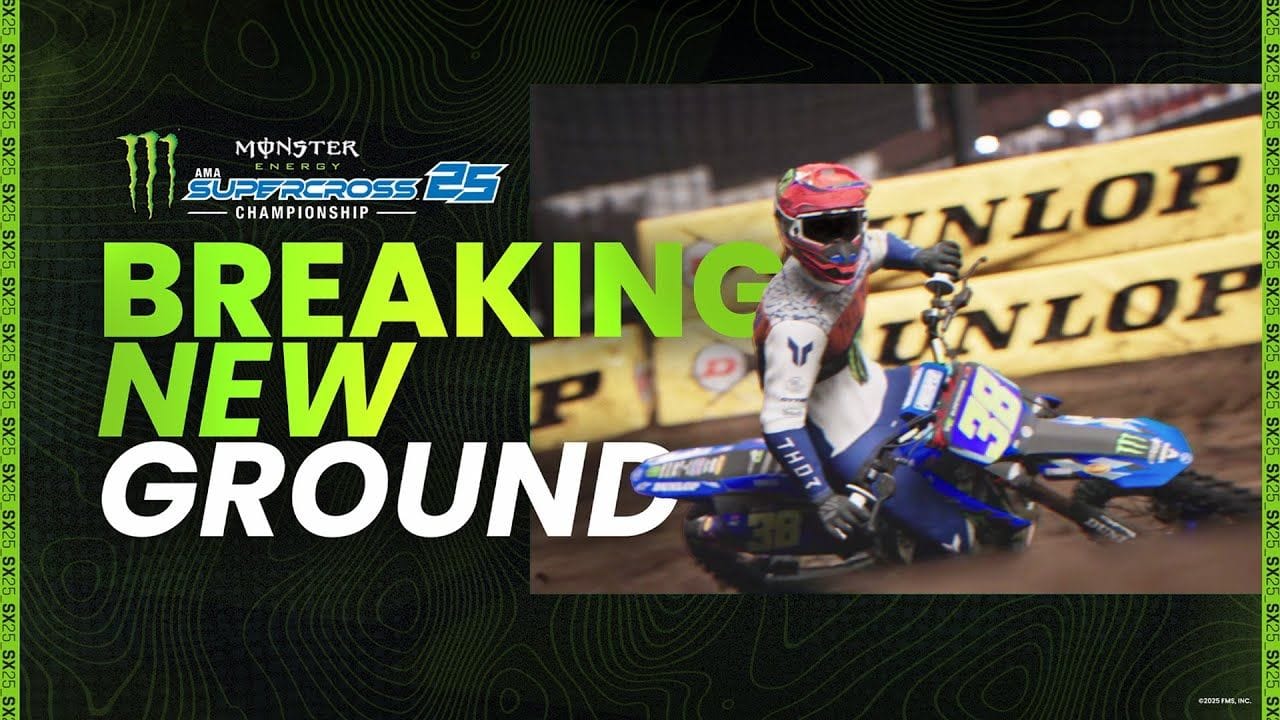Monster Energy Supercross 25 survole ses nouveautés avec un nouveau trailer