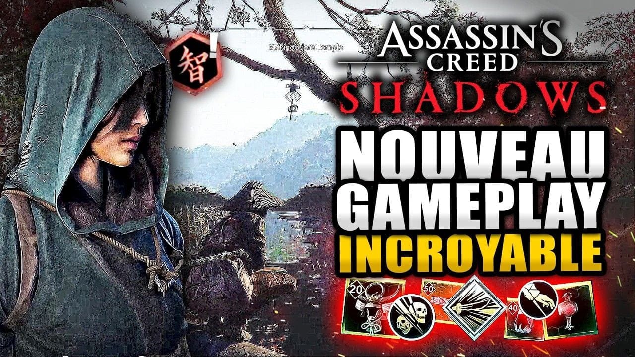 Assassin's Creed Shadows ! Nouveau Gameplay, Durée de vie OFFICIELLE, Progression ...