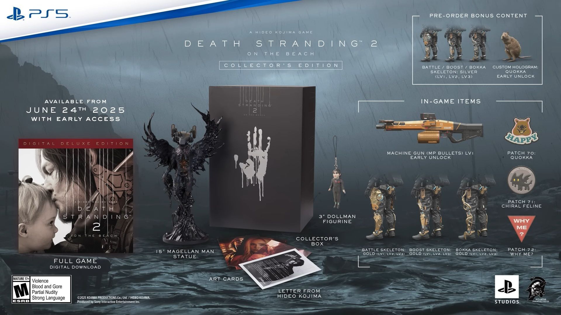 Death Stranding 2: On the Beach lance sur PS5 le 26 juin, une nouvelle bande-annonce de 10 minutes est diffusée.