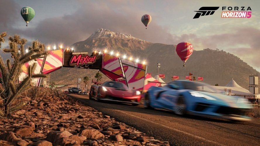 Forza Horizon 5 : Vous aurez également besoin d'un compte Microsoft pour jouer sur PS5