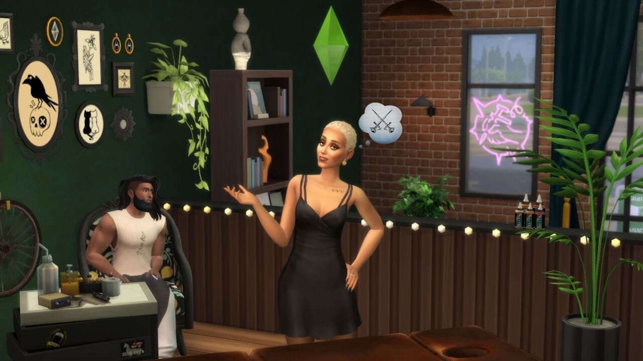 GEEKNPLAY - Les Sims 4 - Doja Cat s'invite dans le jeu avec des tatouages exclusifs