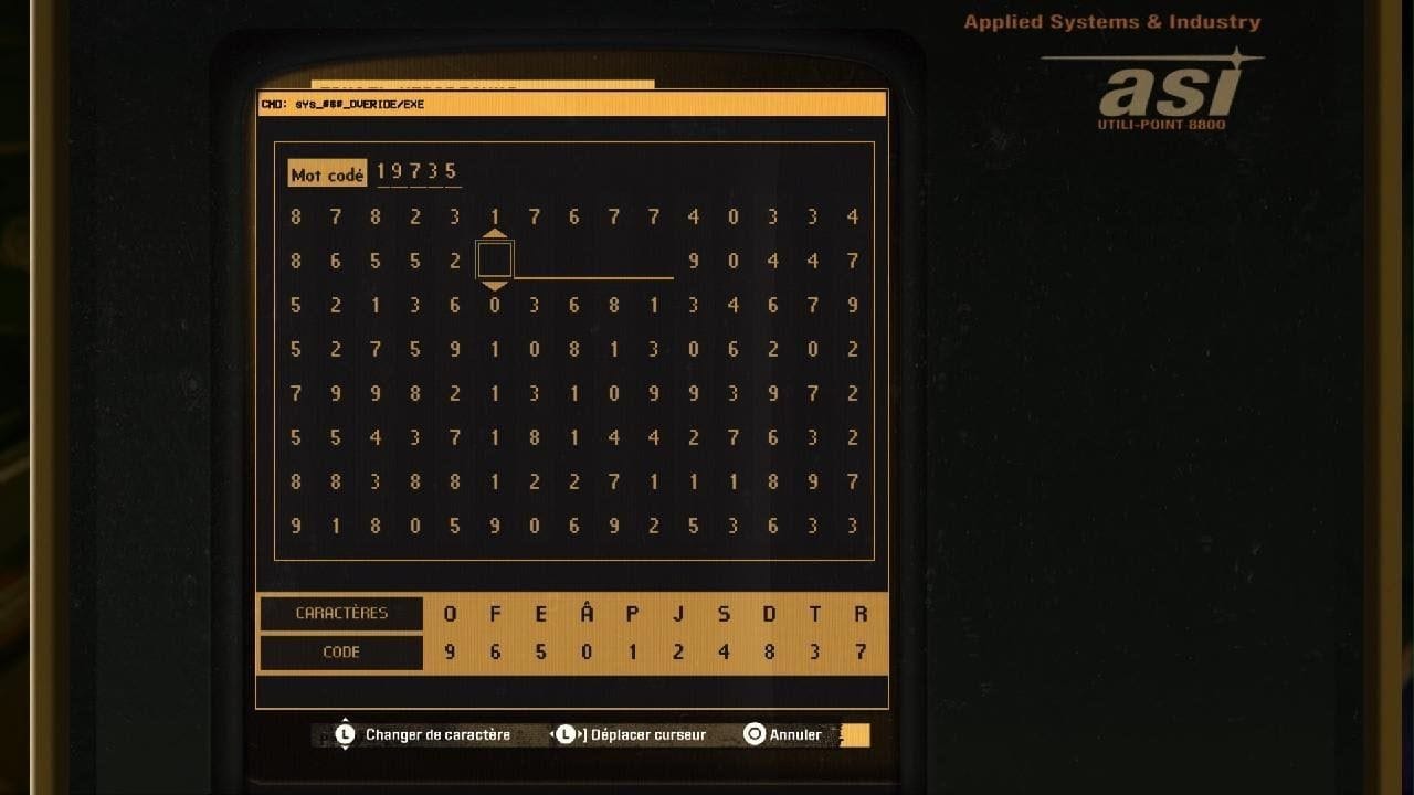 Call of Duty Black Ops 6 - Énigme code ordinateur Solution