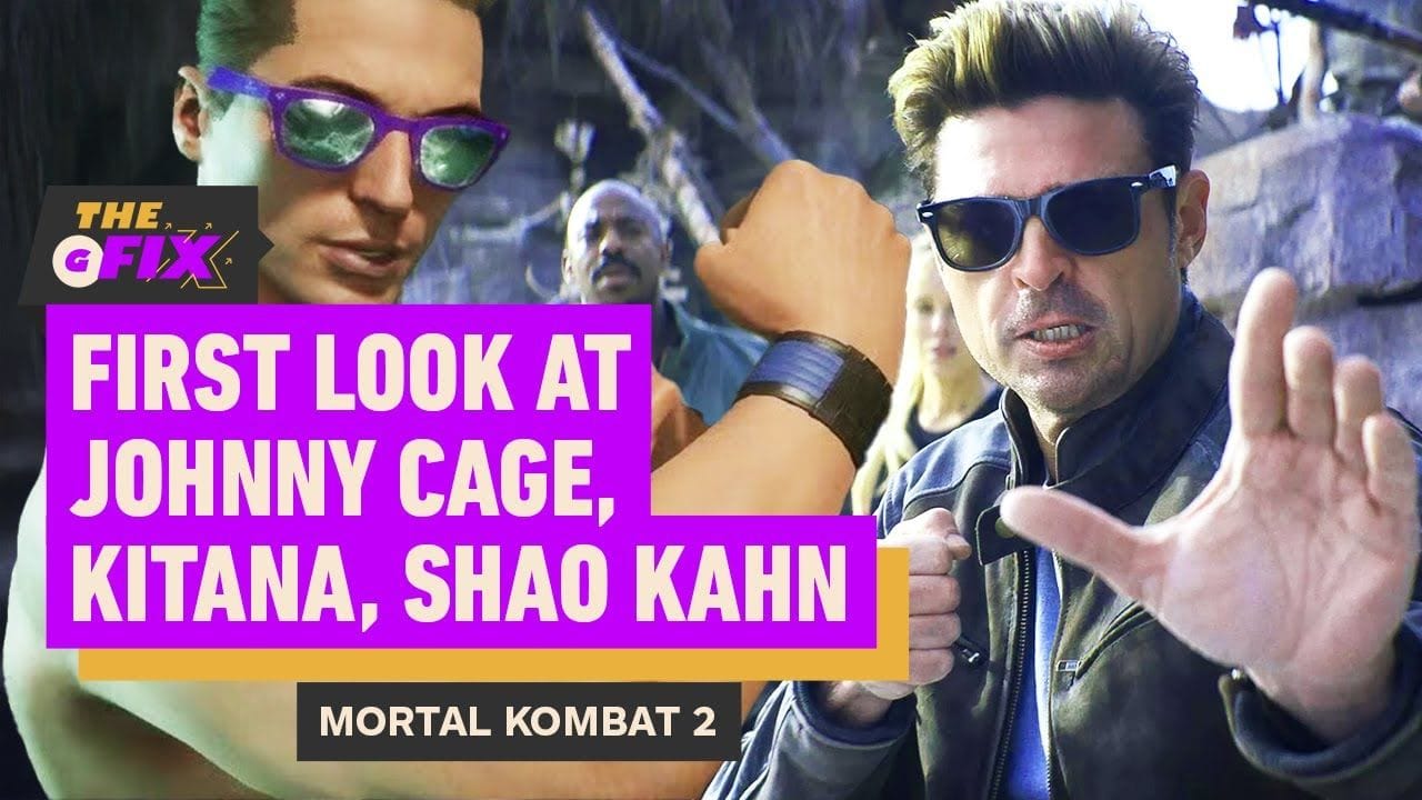 Mortal Kombat 2 Movie Gets First Looks at Johnny Cage, Kitana, Shao Kahn - IGN Daily Fix