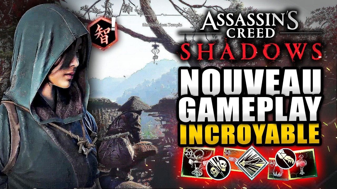 Assassin's Creed Shadows ! Nouveau Gameplay, Durée de vie OFFICIELLE, Progression ...