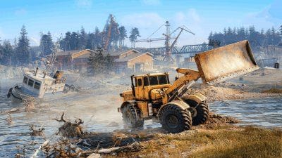 RoadCraft : une amusante vidéo de gameplay pour le successeur de MudRunner et SnowRunner