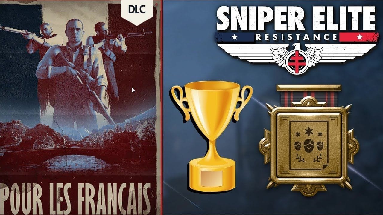 Défi 9 PROPAGANDE POUR LES FRANÇAIS - Difficulté Authentique OR - SNIPER ELITE RESISTANCE