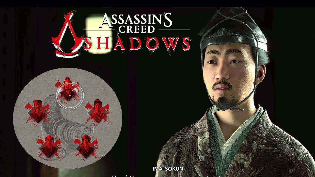 LA GUILDE DE LA MAIN DE FER - où trouver tous ces membres - ASSASSIN'S CREED SHADOWS