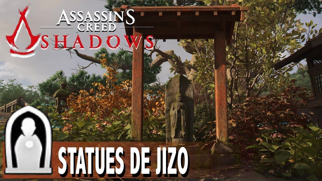 TOUTES LES STATUES DE JIZO - OMI - ASSASSIN'S CREED SHADOWS