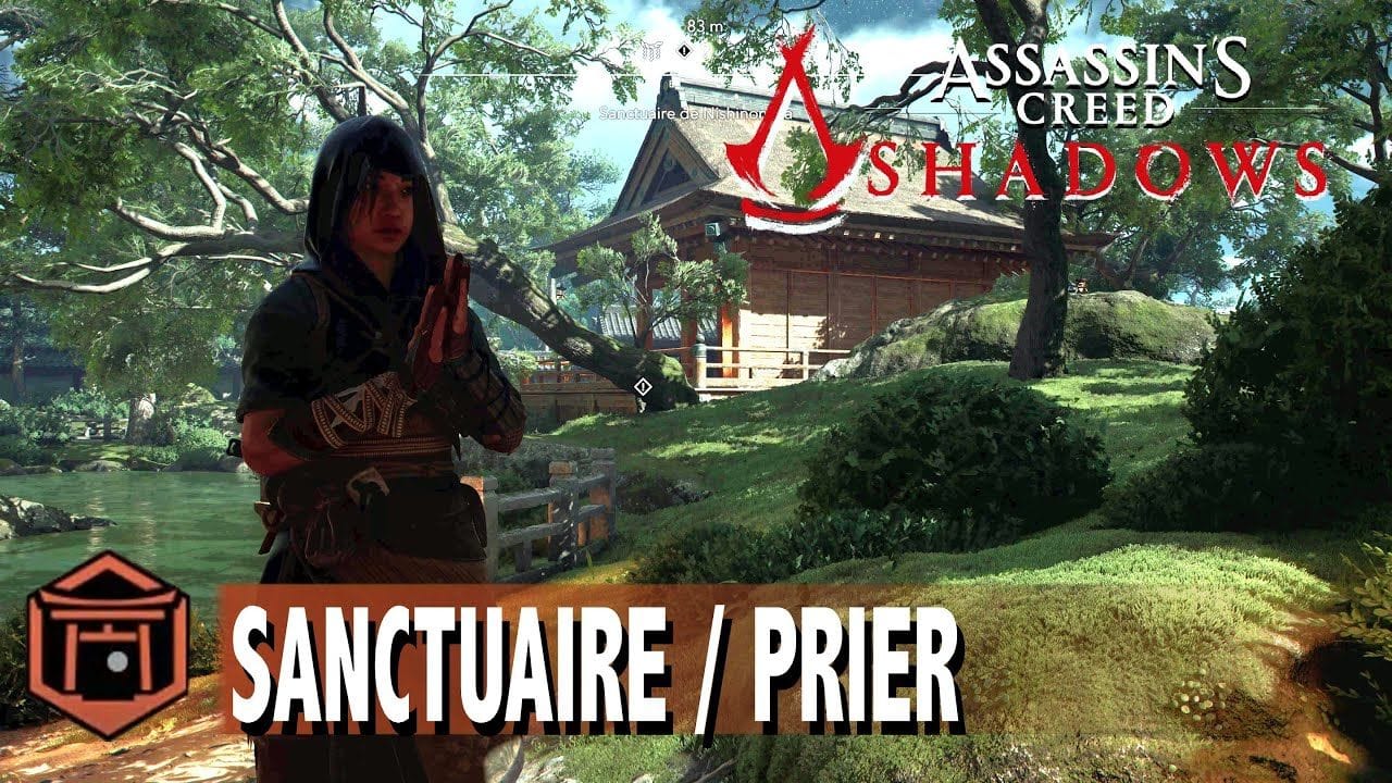 TOUS LES SANCTUAIRES x2  - Région OMI - ASSASSIN'S CREED SHADOWS