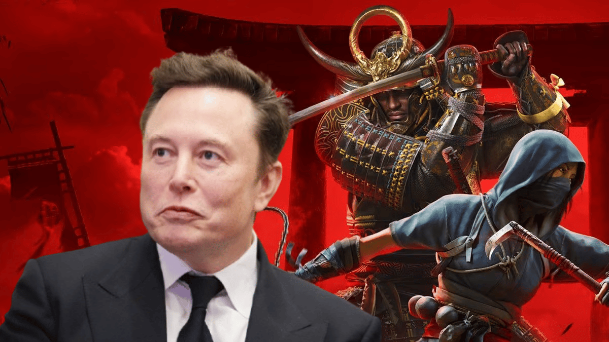“Vous l’avez mérité” Assassin’s Creed Shadows humilie Elon Musk sur son propre réseau social