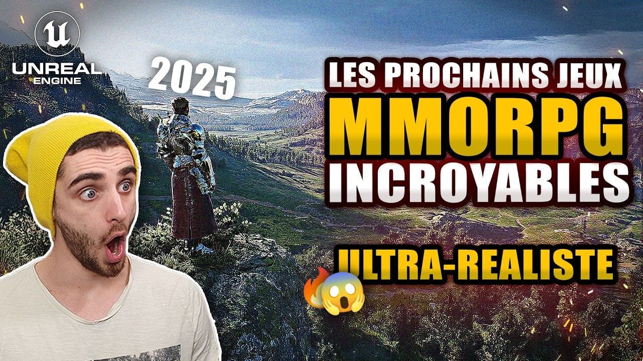 Les 9 Prochains MMORPG Incroyables sous UNREAL ENGINE 5 ! 💀🔥 2025 & 2026