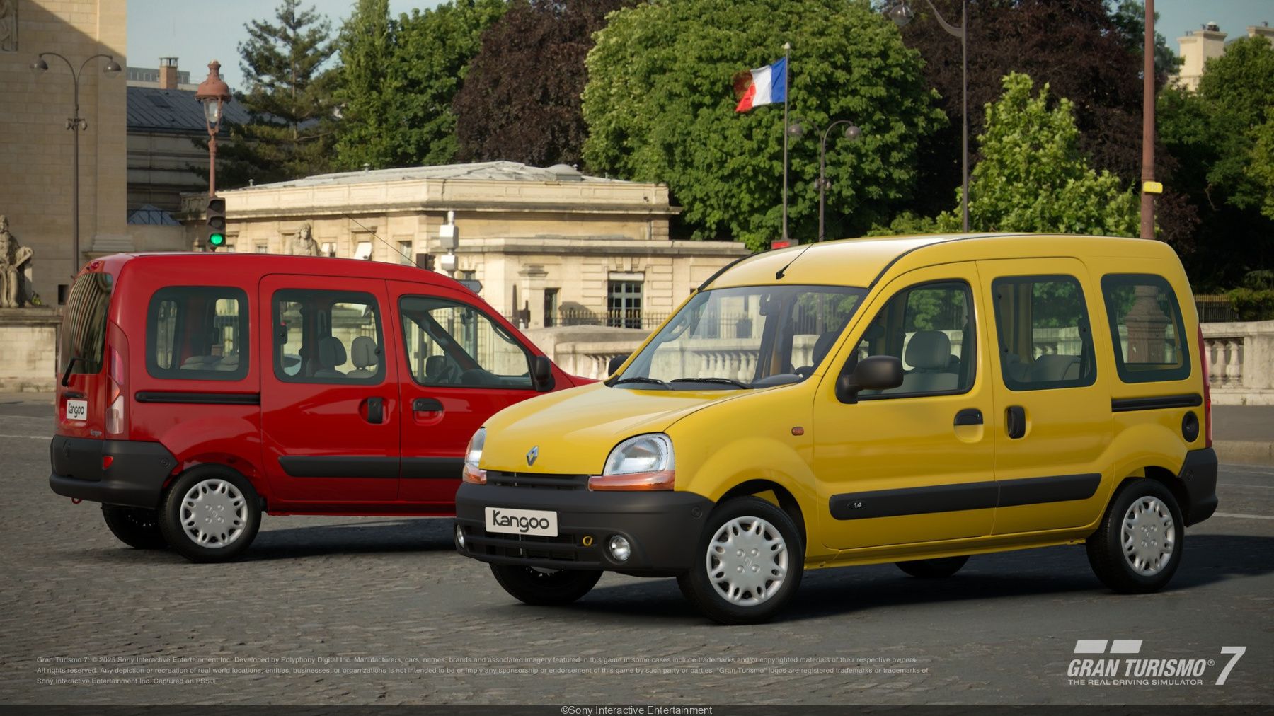 Gran Turismo 7 : la Renault Kangoo débarque dans le jeu... et non, ce n'est pas une blague