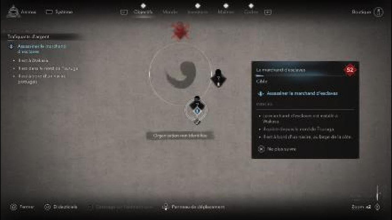 Assassin's Creed Shadows Assassiner Le marchand d'esclaves Emplacement /Localisation