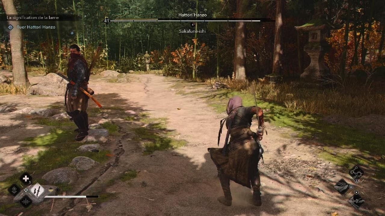 Assassin's Creed Shadows COMBAT Hatttori Hanzo Histoire Naoe le Pardon ou ?