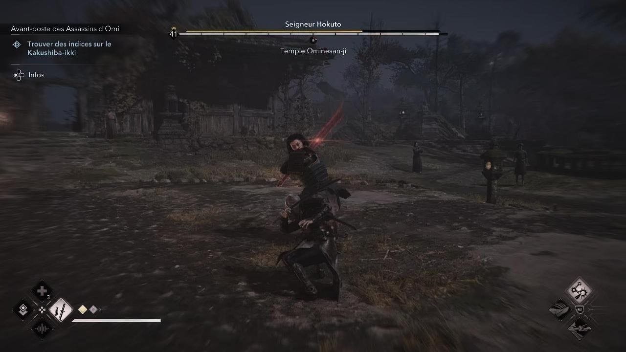 Assassin's Creed Shadows 3ème COMBAT Seigneur Hokuto Tournoi