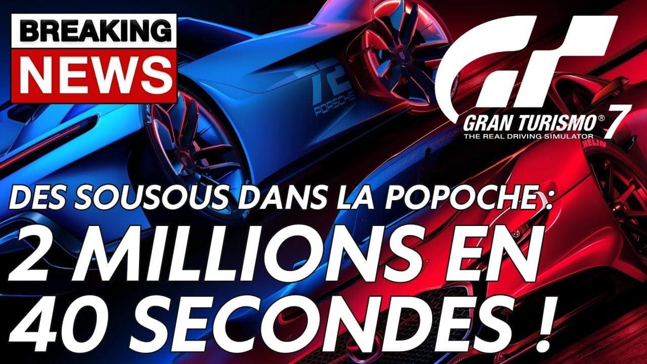 Gran Turismo 7 - 2 millions en 40 secondes !