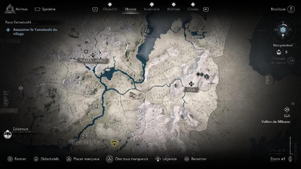Assassin's Creed Shadows Assassiner le Yamabushi du village Emplacement /Localisation