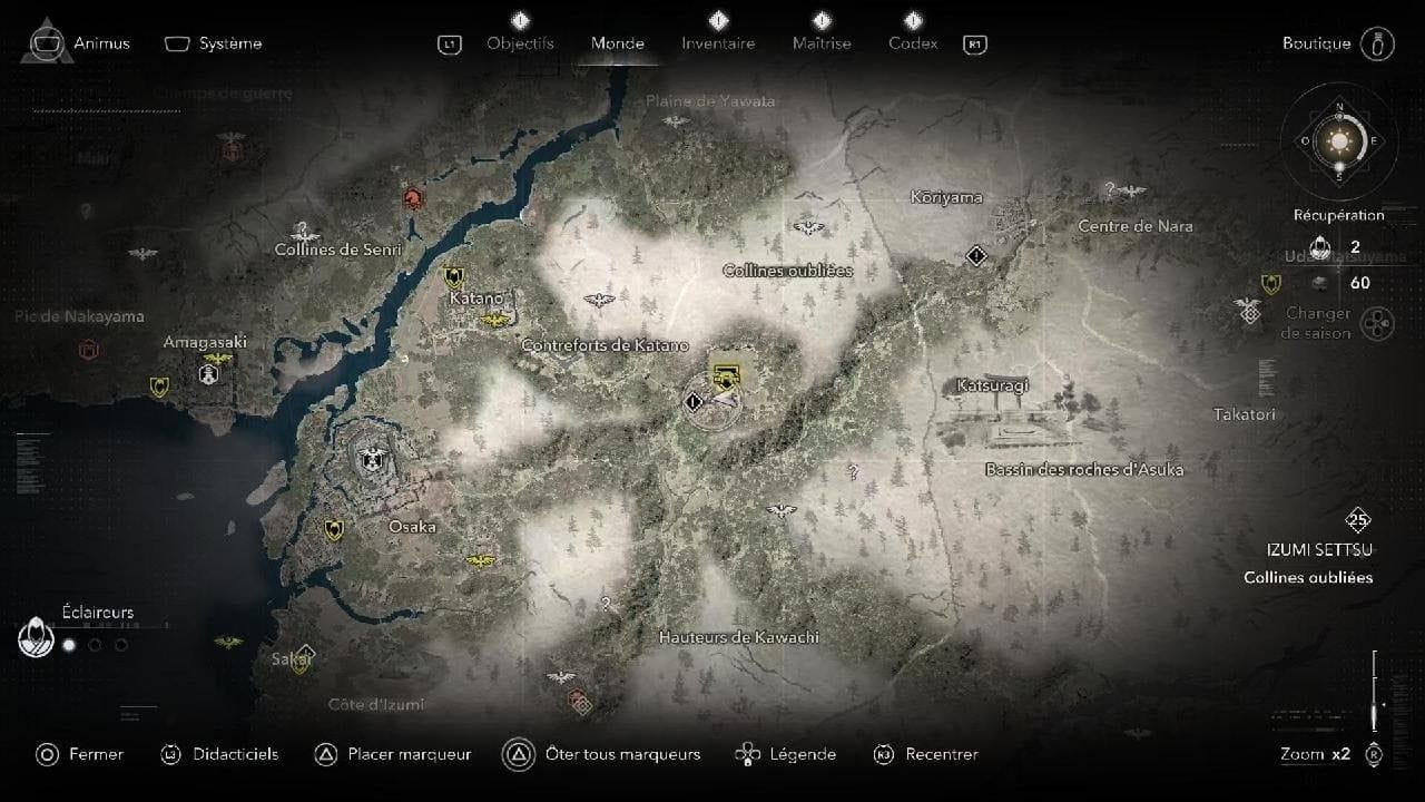 Assassin's Creed Shadows Le donneur de quete du TOURNOI GIOJI Emplacement /Localisation