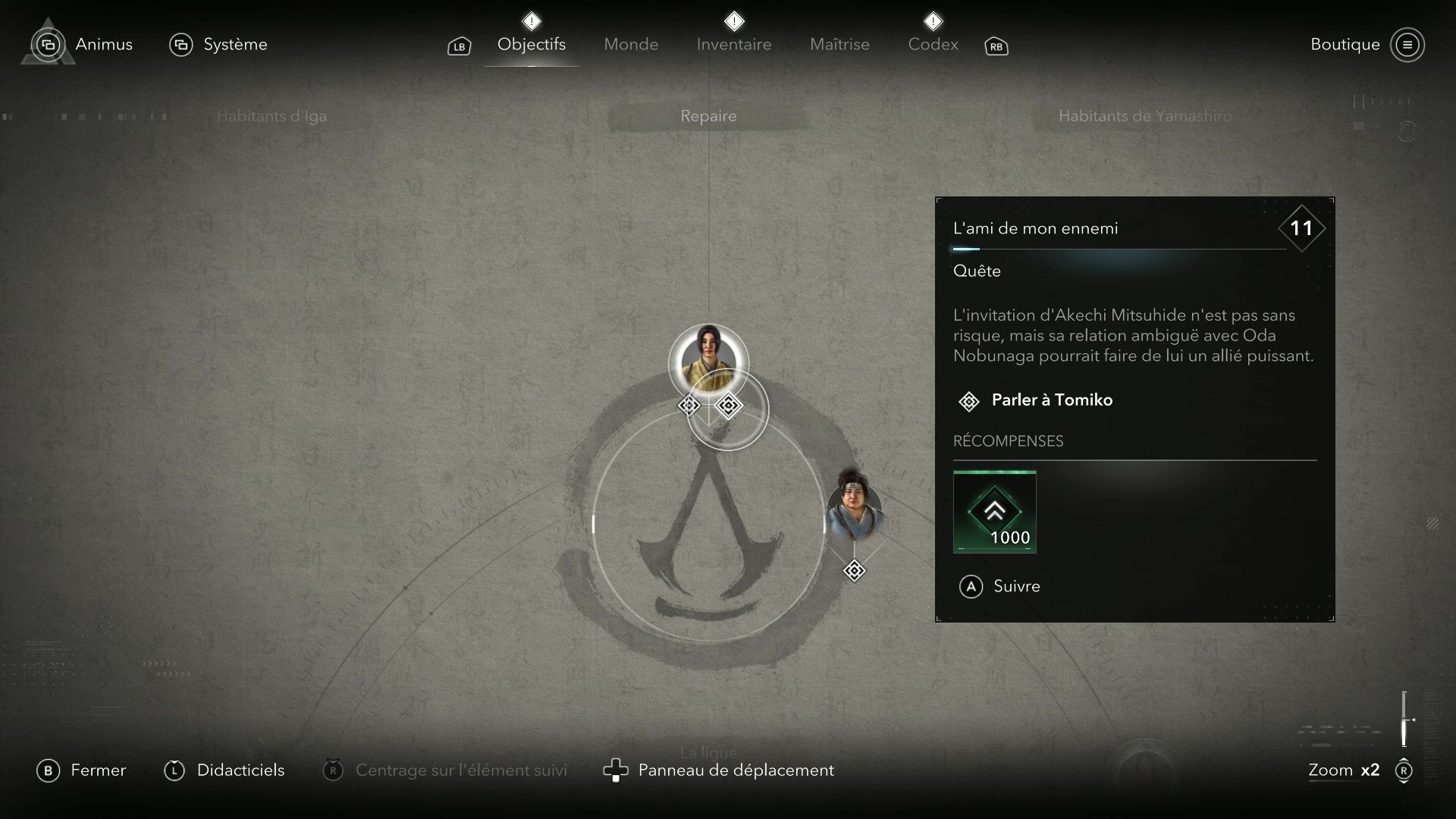 L'ami de mon ennemi | Soluce Assassin's Creed Shadows