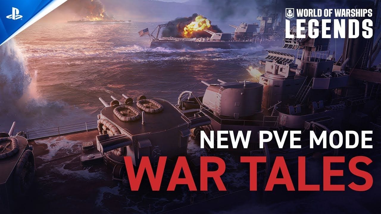 World of Warships: Legends - New PVE Mode: War Tales | PS5 & PS4 Games