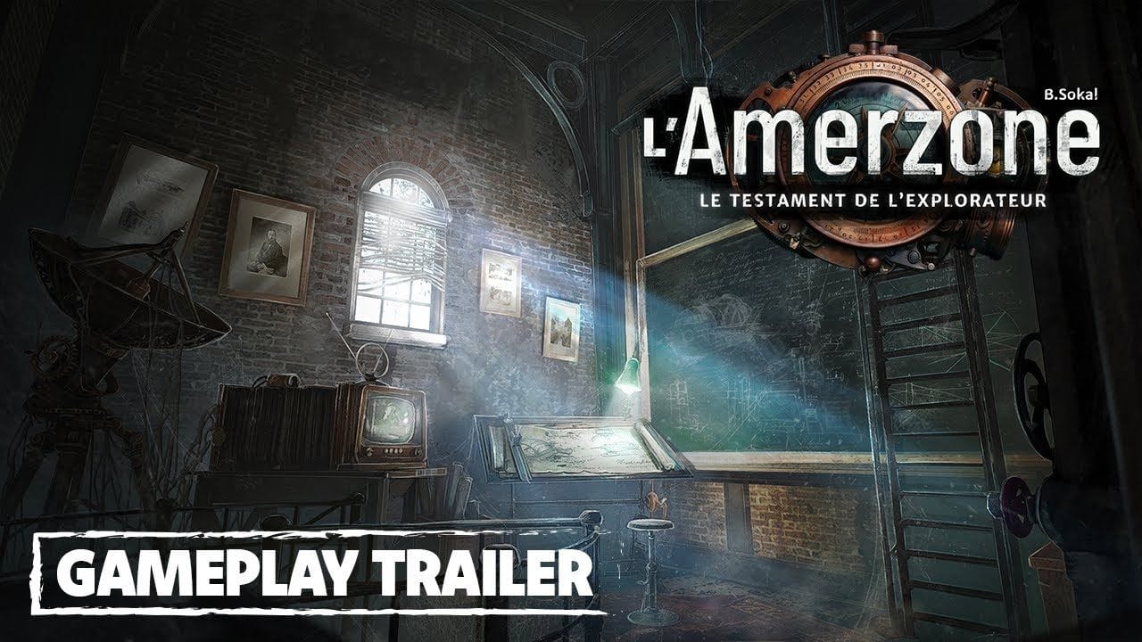 L'Amerzone – Le Testament de l'Explorateur – Gameplay Trailer FR – Microids