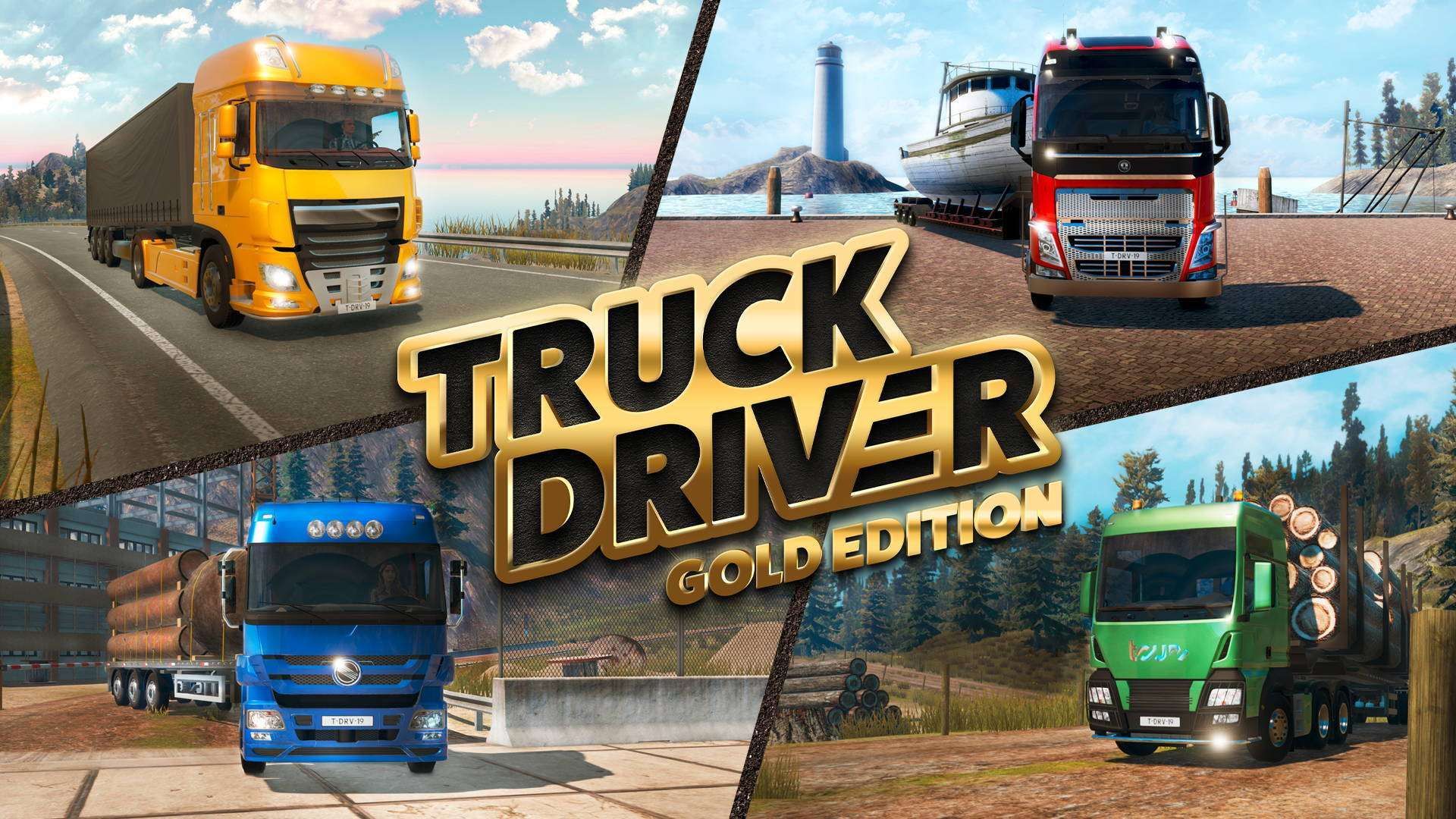 Devenez chauffeur routier sur consoles avec Truck Driver Gold Edition - Playscope