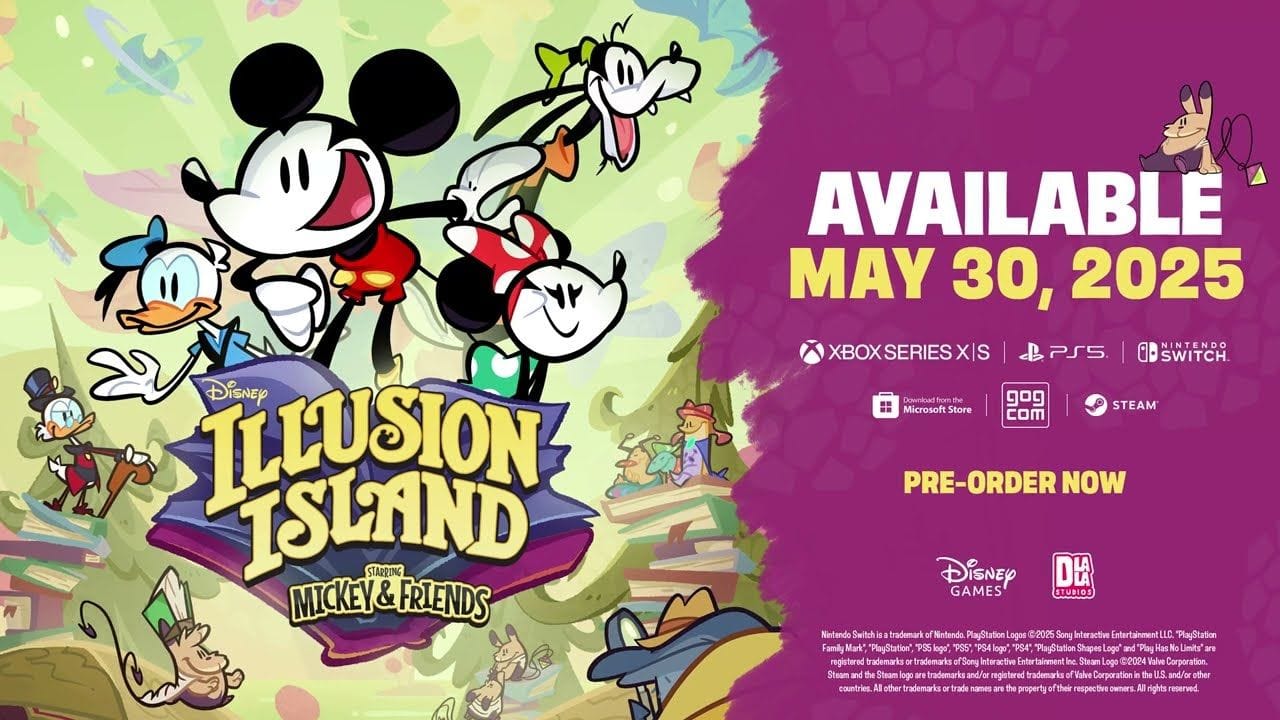 Disney Illusion Island : L'exclusivité Switch arrivera prochainement sur PC, PS5 et Xbox Series