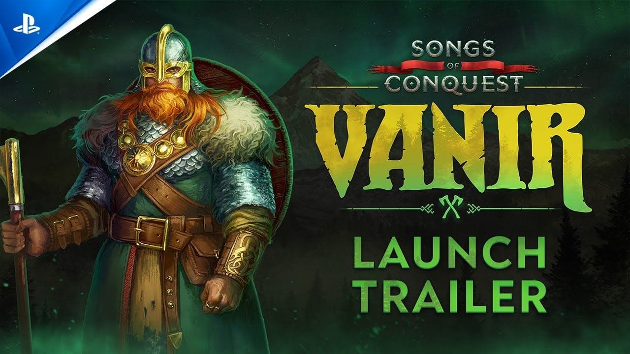 Songs of Conquest - Vanir Launch Trailer | PS5 Games
